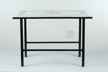 Load image into Gallery viewer, White Marble Pietra Dura Side / Coffee Table