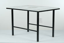 Load image into Gallery viewer, White Marble Pietra Dura Side / Coffee Table