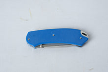 Load image into Gallery viewer, Maserin Cutlery Birdland Drop Point Blue G10 AUS8 steel Satin 396G10B