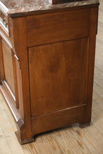 Load image into Gallery viewer, Massive Eastlake Buffet with Mirror Back & Marble Top – 92” Tall Statement Piece