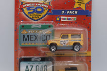 Load image into Gallery viewer, Matchbox Across America 50th Birthday Series 3-Pack (Mexico, Arizona, New Jersey) – Toys “R” Us Exclusive