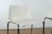 Load image into Gallery viewer, Materia Modern Bar Stools with Chrome Frame Set of 2