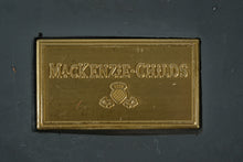 Load image into Gallery viewer, MacKenzie-Childs Sterling Check Pedestal Urn – Hand-Painted Tabletop Centerpiece, 13” Tall