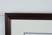 Load image into Gallery viewer, William Mangum Signed Print – "Merry & Bright" (Framed Holiday Cardinal Art – Personalized)