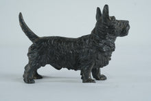 Load image into Gallery viewer, Vintage Scottish Terrier Figurine Black Scottie Dog Cast Metal Japan