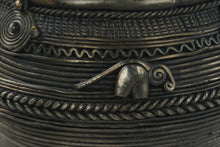 Load image into Gallery viewer, Dhokra Rice Measuring Bowl Featuring Elephants