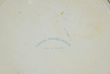 Load image into Gallery viewer, Pair Vienna Woods Design Blue Paisley Serving Trays Made in England