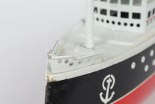 Load image into Gallery viewer, Metal Steamer Ship by Arnold - Dampfschiff Aus Blech - Made in Germany - 87001
