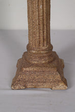 Load image into Gallery viewer, Metal Candle Holder with Textured Rock Paint