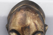 Load image into Gallery viewer, Metallic African Mask Yoruba Land Collection