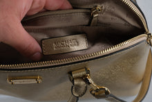 Load image into Gallery viewer, Michael Kors Gold Metallic Satchel Crossbody Handbag - Online Only