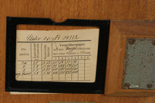 Load image into Gallery viewer, Antique R Winkel Gottingen German Brass Microscope No 19332 with Wood Case