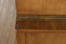 Load image into Gallery viewer, Mid-Century Modern Walnut China Cabinet with Glass Display & Storage Base