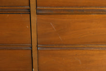 Load image into Gallery viewer, Mid Century Modern Walnut 9 Drawer Dresser- Online Only