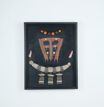 Load image into Gallery viewer, Framed Bedouin Tribal Garment & Jewelry Display – 23" x 29" Shadow Box