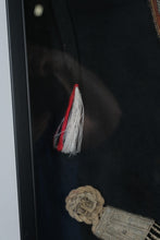 Load image into Gallery viewer, Framed Bedouin Tribal Garment & Jewelry Display – 23" x 29" Shadow Box