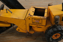 Load image into Gallery viewer, 1970s Tonka Mighty Road Grader Pressed Steel Construction Toy