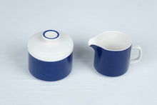Load image into Gallery viewer, Mikasa Provencal C2900 Cobalt Blue Creamer and Sugar Bowl Set Japan