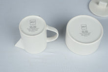 Load image into Gallery viewer, Mikasa Corduroy White 33 Piece Ironstone Dinnerware Set Service for 8