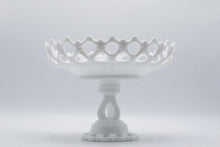 Load image into Gallery viewer, Westmoreland Milk Glass 10 Inch Belled Bowl Pedestal Compote