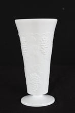 Load image into Gallery viewer, Milk Glass Vase Featuring Grapes