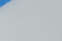 Load image into Gallery viewer, Westmoreland Vintage Milk Glass Dancing Sailor Lace Edge Rectangular Footed Bowl