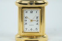 Load image into Gallery viewer, Miniature Gold Quartz Clock