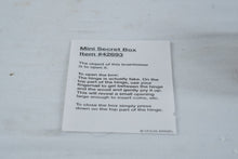 Load image into Gallery viewer, Bits and Pieces Mini Secret Box 42693 Doug Engel Wooden Brainteaser Puzzle New
