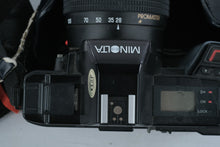Load image into Gallery viewer, Minolta Maxxum 5000 AF 35mm Film Camera Promaster 28 105mm Lens 1800AF Flash Case