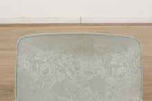 Load image into Gallery viewer, Floral Seafoam Armchair with Ottoman