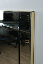 Load image into Gallery viewer, Modern Beveled Wall Mirror Rectangular Framed Glass Panel Design