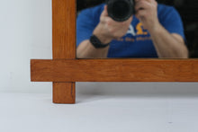 Load image into Gallery viewer, Mission Style Wood Wall Mirror Arts and Crafts Craftsman Frame 20 x 23