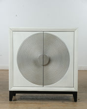 Load image into Gallery viewer, Modern White & Silver Console Cabinet by Coast to Coast