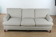 Load image into Gallery viewer, Modern Alice Woven Fabric Sofa with Track Arms and Wood Legs