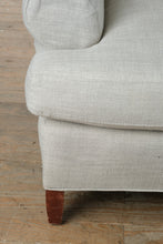 Load image into Gallery viewer, Modern Alice Woven Fabric Sofa with Track Arms and Wood Legs
