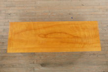 Load image into Gallery viewer, Modern Minimalist Solid Cherry Low Coffee Table with Curly Grain