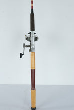 Load image into Gallery viewer, Vintage TSS Montauk Fishing Rod Garcia Kingfisher GK26 Spinning Reel Combo