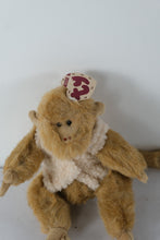 Load image into Gallery viewer, Ty Attic Treasures Collection “Morgan” the Monkey – Vintage Plush with Fleece Vest | Buy One, Get One Half Off!