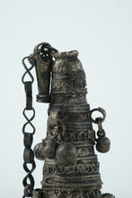 Load image into Gallery viewer, Antique Moroccan Bedouin Kohl Metal Makeup Set