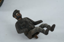 Load image into Gallery viewer, Antique Hubley Cast Iron Motorcycle Sidecar Toy Police Riders Original Paint