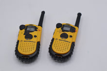 Load image into Gallery viewer, Motorola Talkabout Two Way Radios Yellow Walkie Talkies Pair Untested