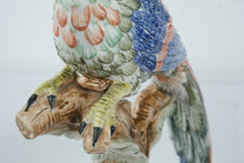 Load image into Gallery viewer, Mottahedeh “Brighton Pavilion Birds” Porcelain Figurines – Colonial Williamsburg, Pair, 1998