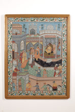 Load image into Gallery viewer, Mughal Empire Court Scene - Silk