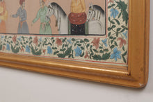 Load image into Gallery viewer, Mughal Empire Court Scene - Silk
