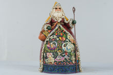 Load image into Gallery viewer, Jim Shore Heartwood Creek My True Love Gave To Me Santa Figurine 2005 12 Inch