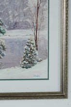 Load image into Gallery viewer, Snowy Lake by N. Findley - 20 x 24