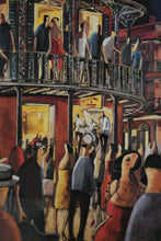 Load image into Gallery viewer, Lourenco Print “New Orleans – Do It” – French Quarter Jazz Night Scene (39.5" x 49.25")