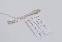 Load image into Gallery viewer, Nils Johan Sweden Silverplate Two Tine Cocktail Fork 3 5 Inch