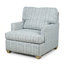 Load image into Gallery viewer, Performance Showroom C539M Accent Chair – Nishiki Grey Geometric Upholstery