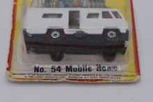 Load image into Gallery viewer, Matchbox No. 54 Mobile Home (1980 Lesney, Carded Diecast)